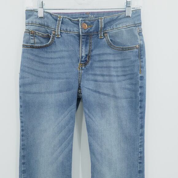 Wrangler Jeans Juniors 3X32 Blue Denim‎ Light Wash Bootcut Cowgirl Western Y2K - Picture 3 of 12